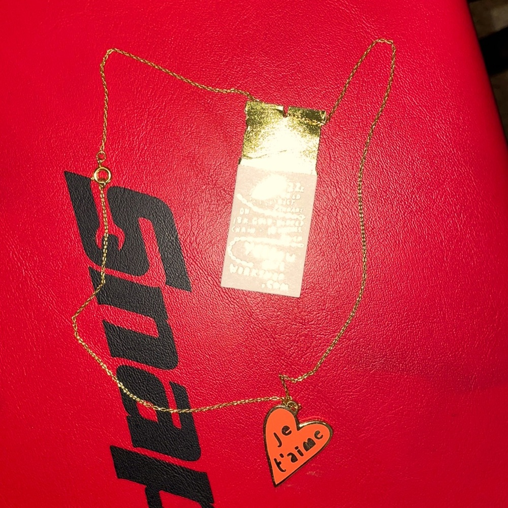 24k gold neckace so cute